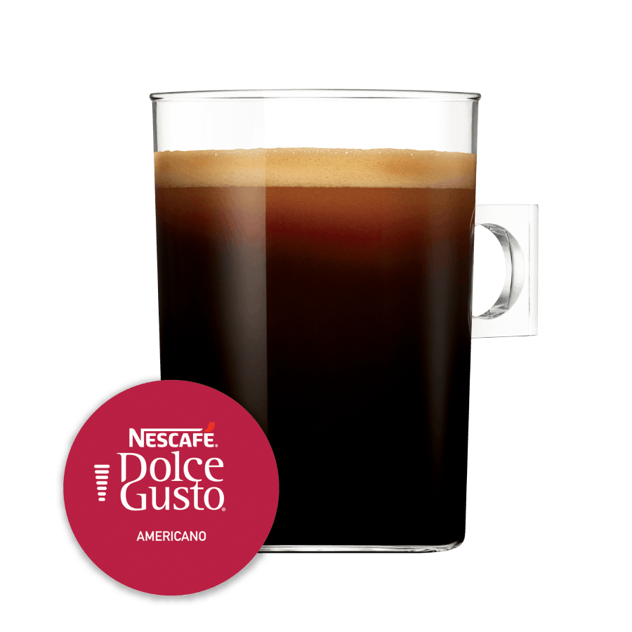 Tazza e immagine capsula Americano x16 Nescafé® Dolce Gusto®