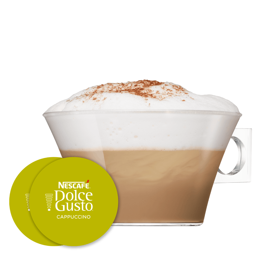 Tazza e immagine capsula Cappuccino x30 Nescafé® Dolce Gusto®