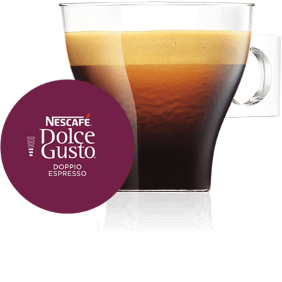 Tazza e immagine capsula Doppio Espresso x16 Nescafé® Dolce Gusto®